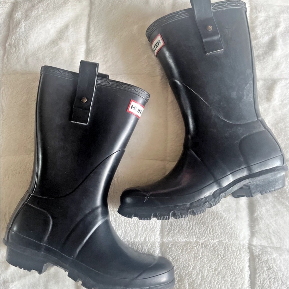 Hunter Classic Black Rain Boots - Picture 11 of 11